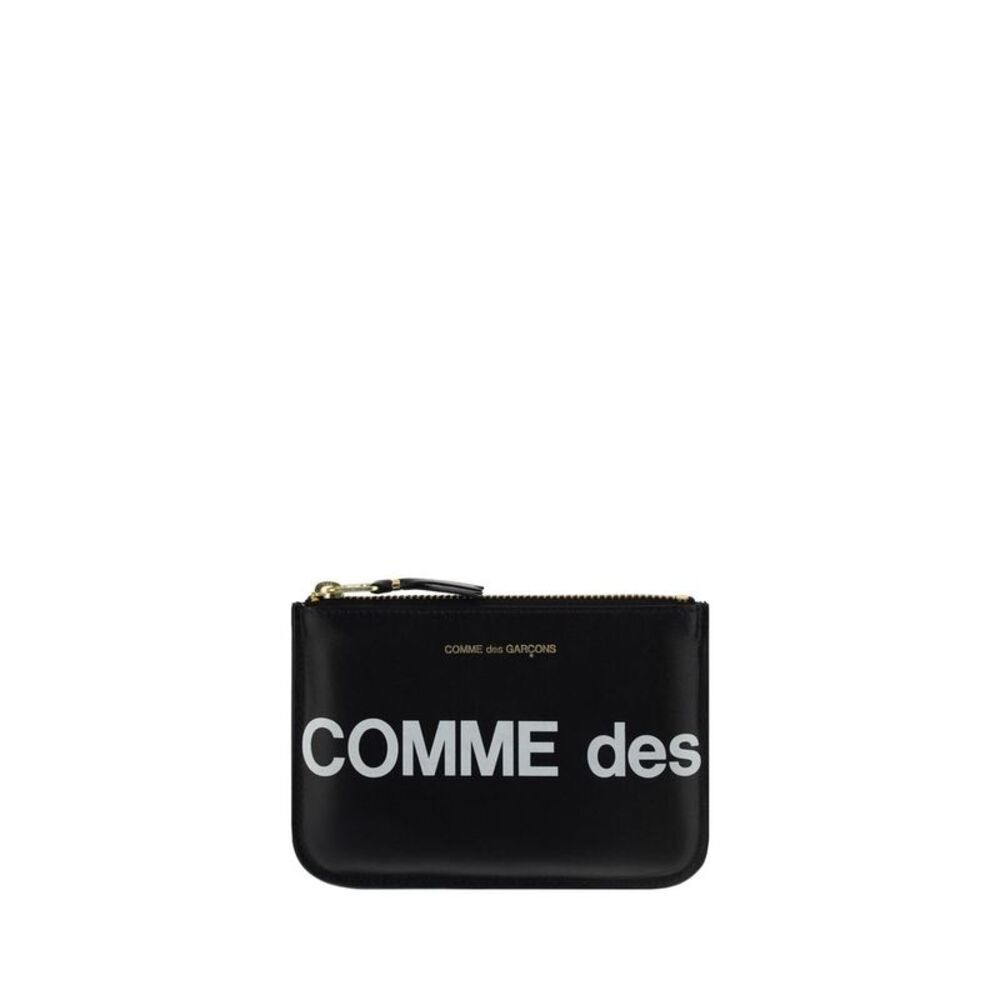 Comme Des Garcons A3100HL Wallet Leather Zip-Around Men Black Wallets